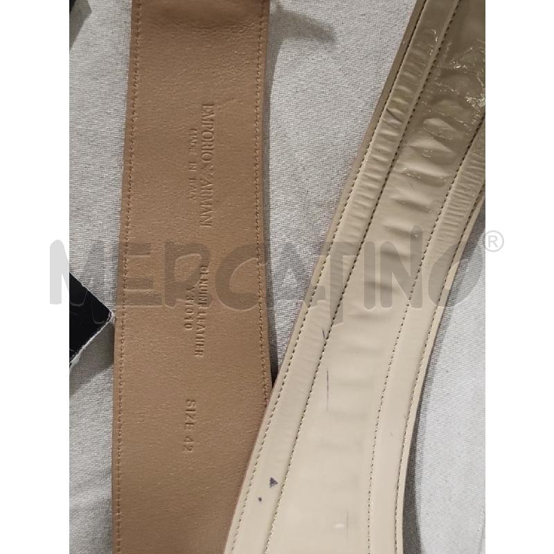 CINTURA DONNA PELLE ARMANI CAMMELLO | Mercatino dell'Usato Modena 2