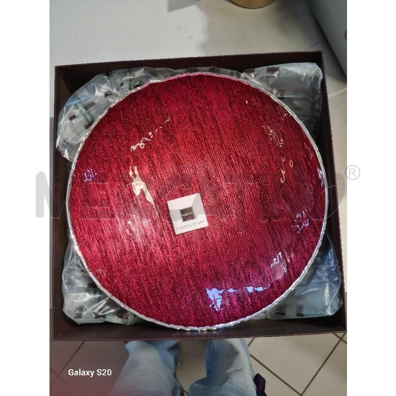 CIOTOLA 33CM ARGENESI INTERNO ROSSO | Mercatino dell'Usato Modena 1