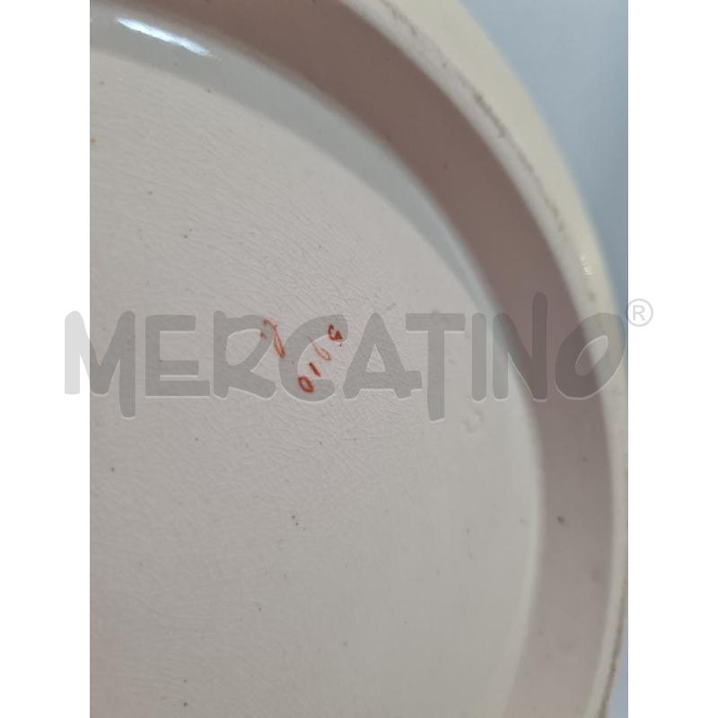 CIOTOLA PRCLL 25CM FIORI CILIEGIO DIPINTI DORATURA | Mercatino dell'Usato Modena 5