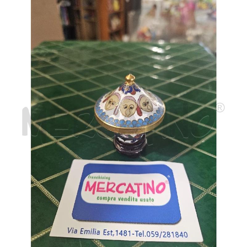 CLOISONNE CON SUPPORTO MET. DIPINTO | Mercatino dell'Usato Modena 1