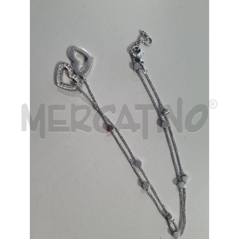 COLLANA CIONDOLO DOPPIO CUORE MORELLATO | Mercatino dell'Usato Modena 3