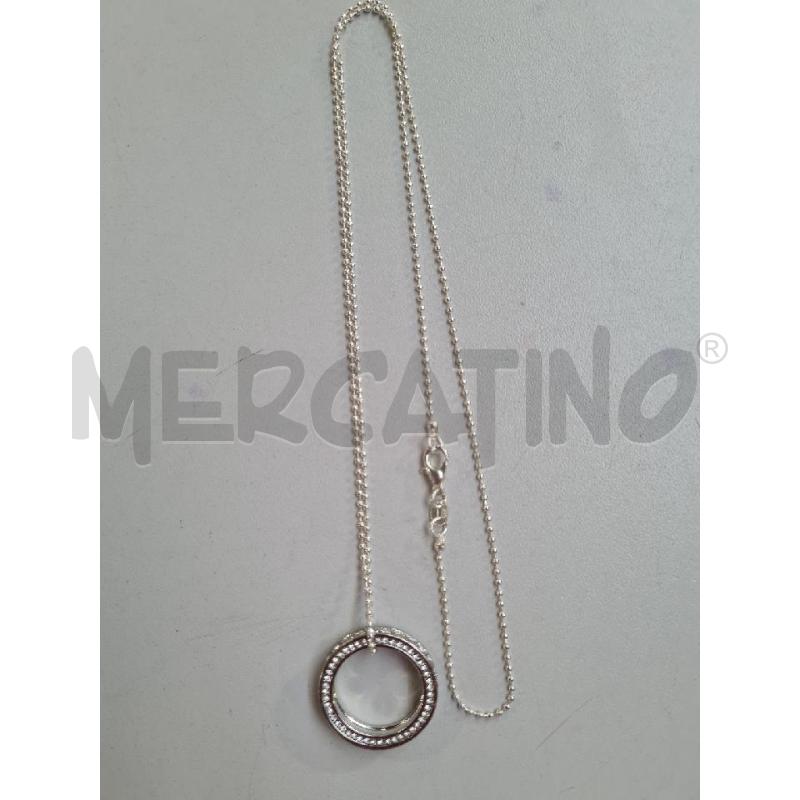 COLLANA CIONDOLO TONDO BRILLI ### | Mercatino dell'Usato Modena 1
