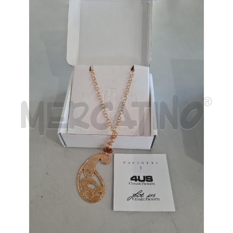 COLLANA DORATA CON CIONDOLO PACIOTTI | Mercatino dell'Usato Modena 1