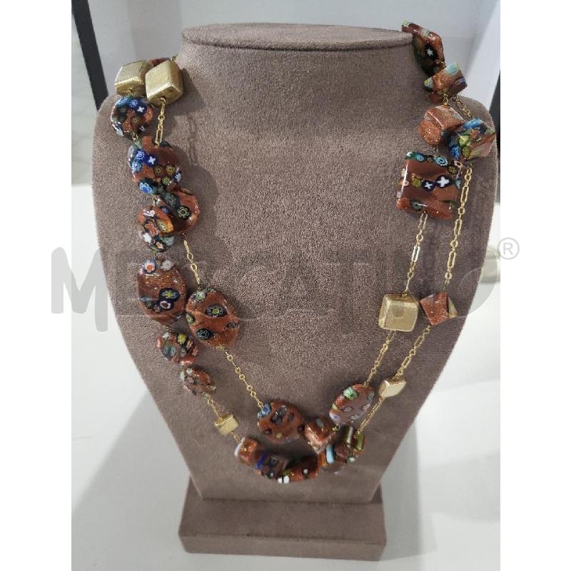 COLLANA MURRINE FANTA MARRON ### | Mercatino dell'Usato Modena 2