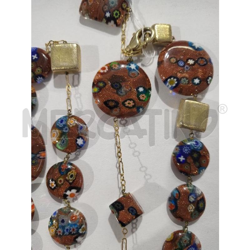 COLLANA MURRINE FANTA MARRON ### | Mercatino dell'Usato Modena 5