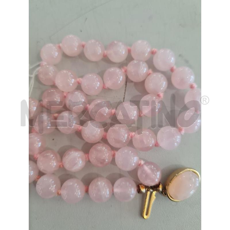 COLLANA QUARZO ROSA | Mercatino dell'Usato Modena 4