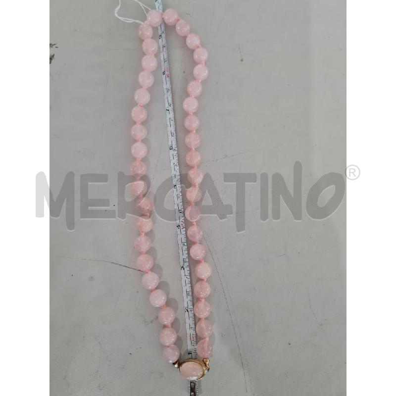 COLLANA QUARZO ROSA | Mercatino dell'Usato Modena 5