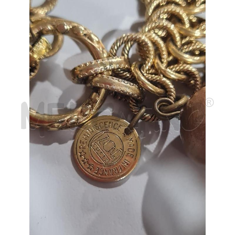 COLLANA REMINISCENCE VINTAGE PERLE BRONZO | Mercatino dell'Usato Modena 5