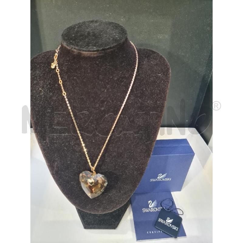 COLLANA SWAROVSKI CIONDOLO CUORE  | Mercatino dell'Usato Modena 1