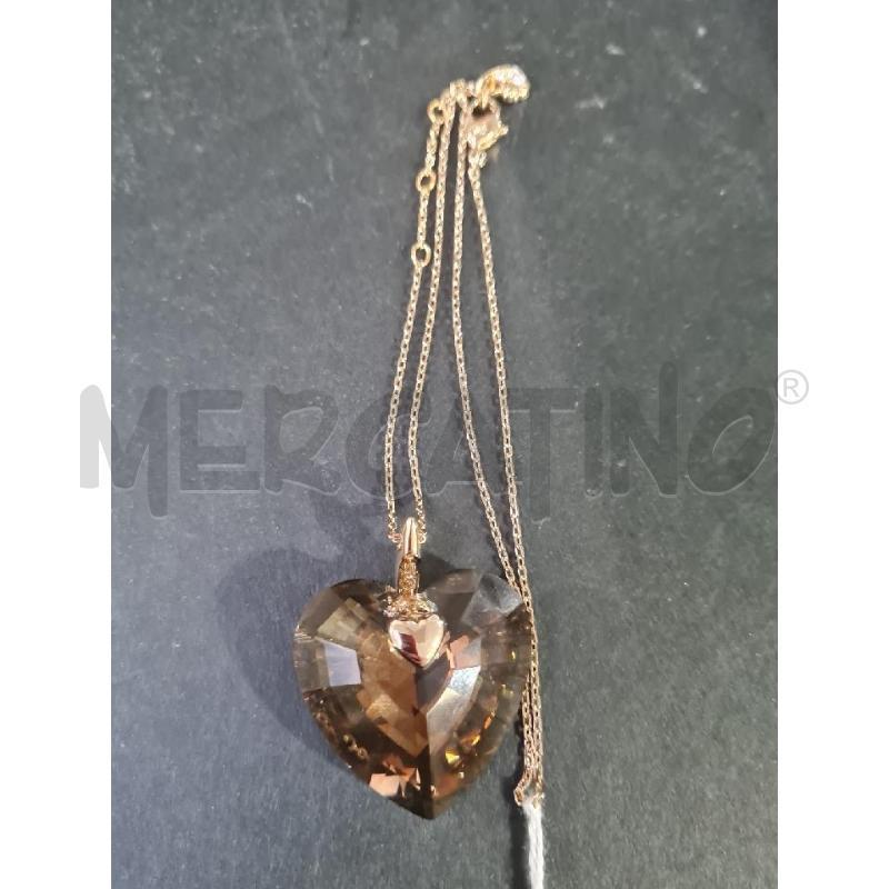 COLLANA SWAROVSKI CIONDOLO CUORE  | Mercatino dell'Usato Modena 3