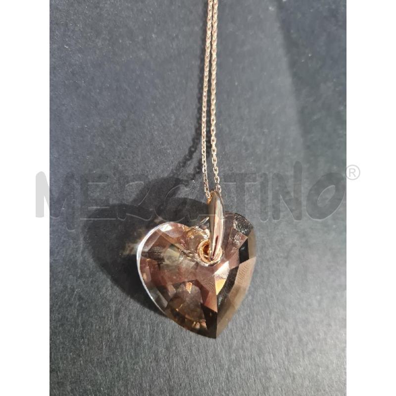 COLLANA SWAROVSKI CIONDOLO CUORE  | Mercatino dell'Usato Modena 4