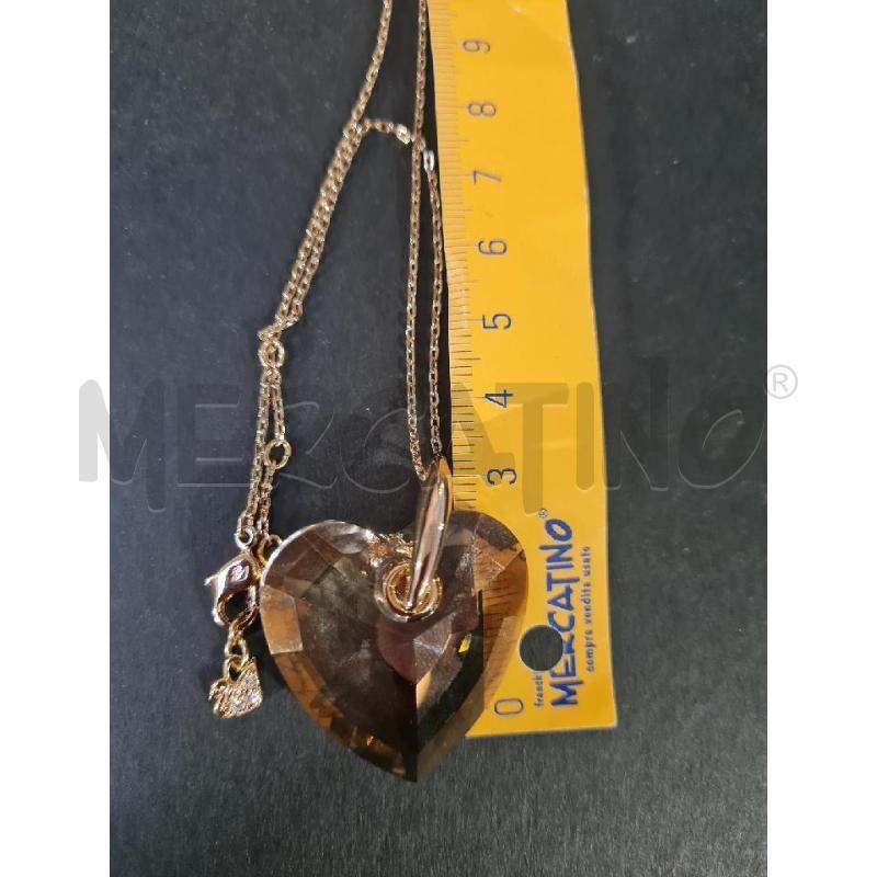 COLLANA SWAROVSKI CIONDOLO CUORE  | Mercatino dell'Usato Modena 5