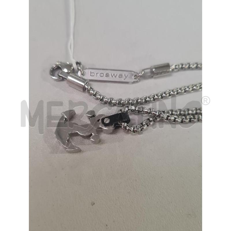 COLLANA UOMO BROSWAY CIONDOLO ANCORA | Mercatino dell'Usato Modena 4
