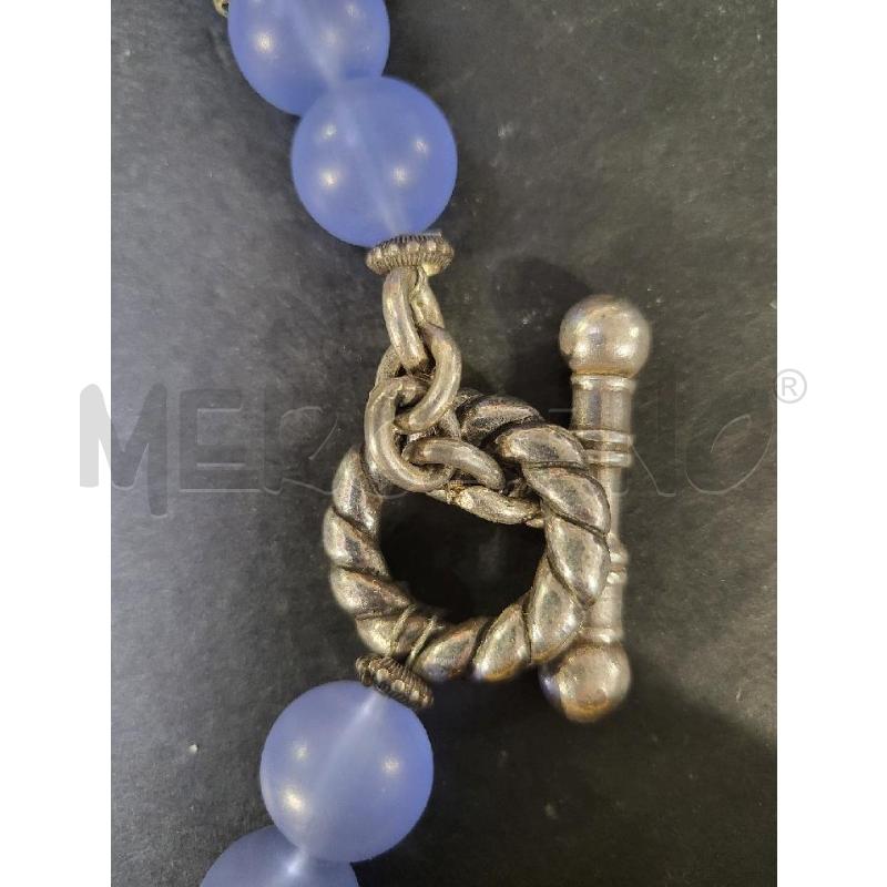 COLLANA VINTAGE LILLA CON PIETRA DURA | Mercatino dell'Usato Modena 3