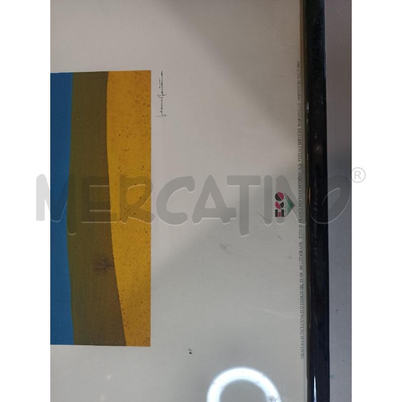 COLLINE LITOGRAFIA FRANCO FONTANTA 1993 TIRATURA 500 52X37CM | Mercatino dell'Usato Modena 3