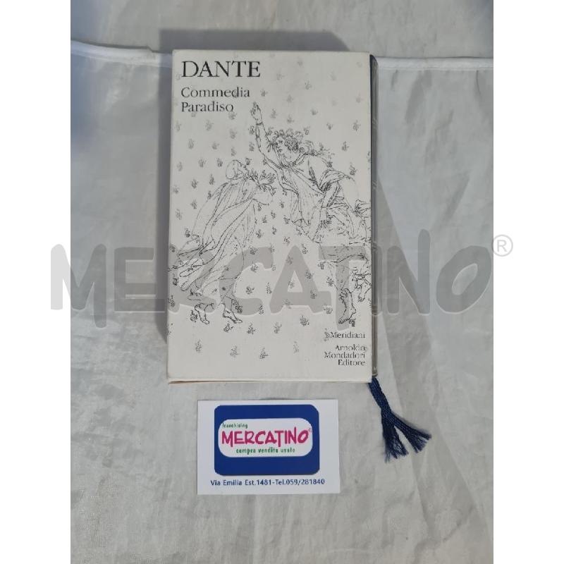 COMMEDIA PARADISO DANTE MONDADORI 1997 | Mercatino dell'Usato Modena 1