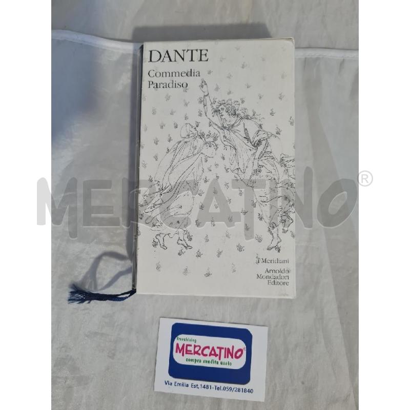 COMMEDIA PARADISO DANTE MONDADORI 1997 | Mercatino dell'Usato Modena 2