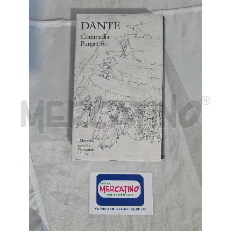 COMMEDIA PURGATORIO DANTE MONDADORI 1994 | Mercatino dell'Usato Modena 1
