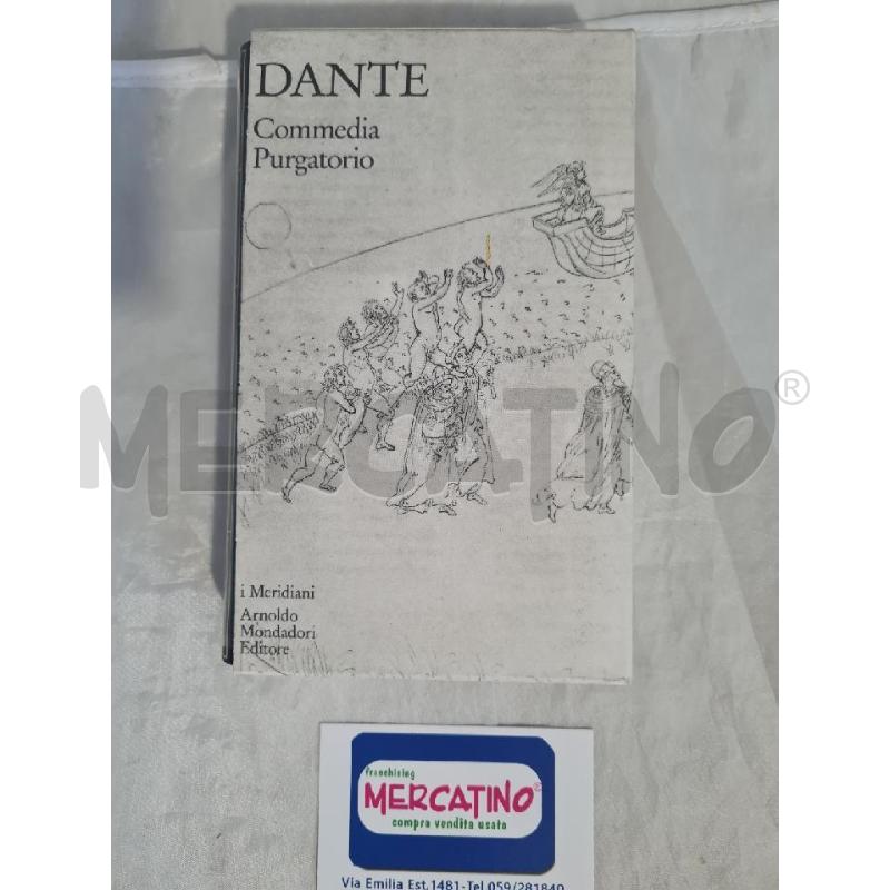 COMMEDIA PURGATORIO DANTE MONDADORI 1994 | Mercatino dell'Usato Modena 2