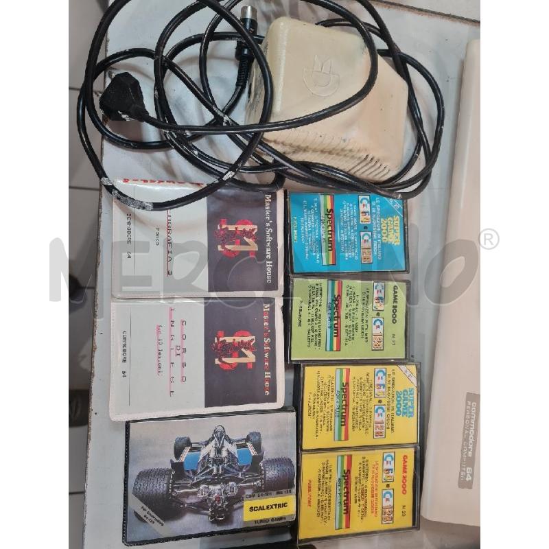 COMMODORE C64C GERMANY CASSETTE MAGNUM JOYSTIC QUICKSHOT  SPECTRUM SUPER GAME 2000 | Mercatino dell'Usato Modena 5