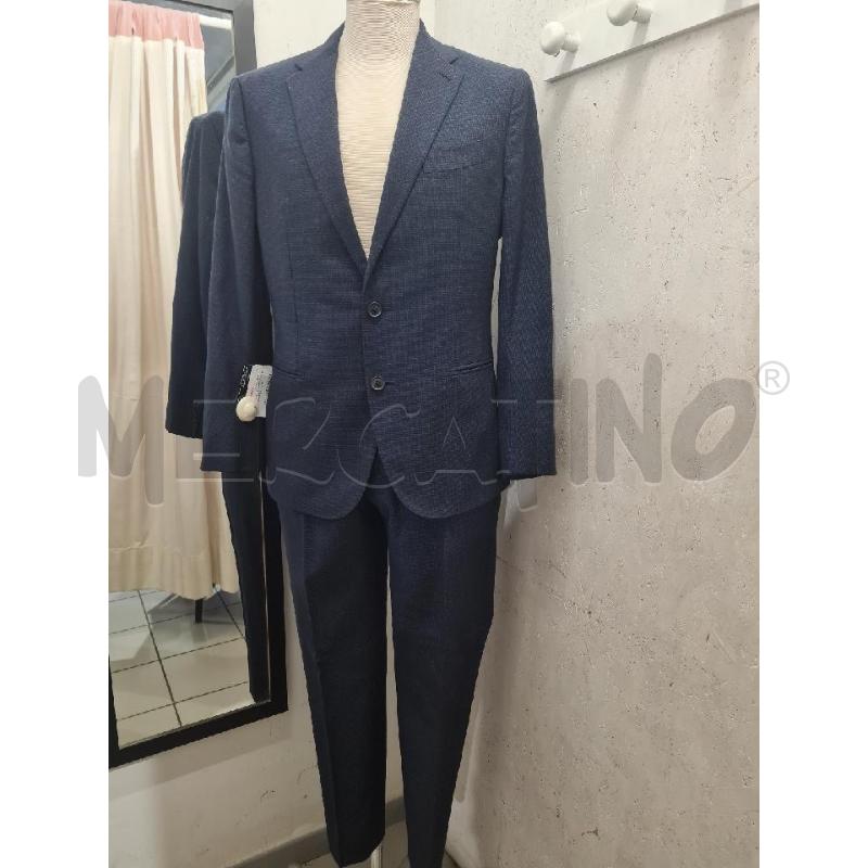 COMPLETO UOMO LANA BLU CARUSO  | Mercatino dell'Usato Modena 1