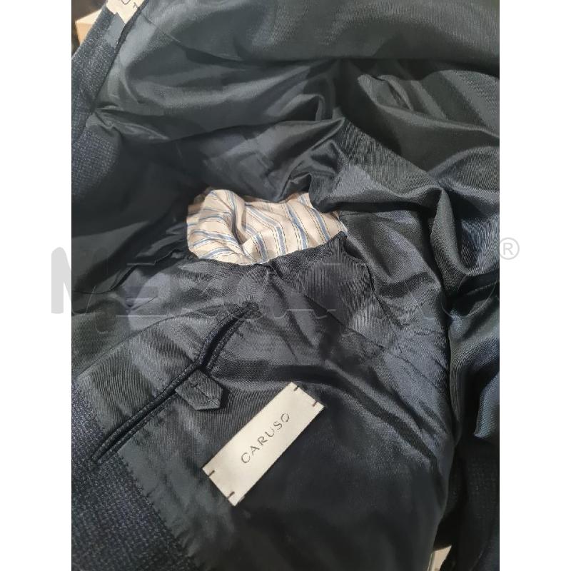 COMPLETO UOMO LANA BLU CARUSO  | Mercatino dell'Usato Modena 5