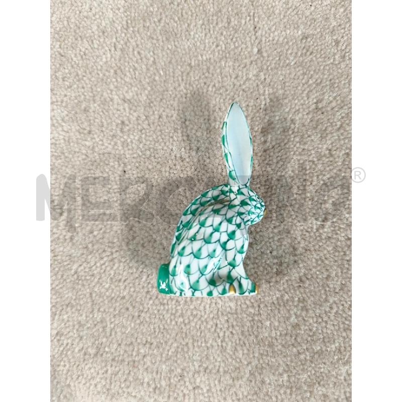 CONIGLIETTO PRCLL HEREND 6CM VERDE | Mercatino dell'Usato Modena 4