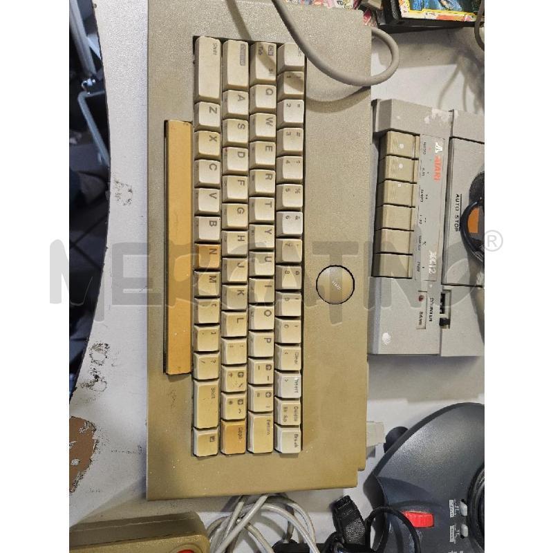 CONSOLLE ATARI XE SYSTEM TAIWAN 3 JOYSTIK +XC12 +TASTIERA +PISTOLA +GIOCHI VERIF. ACCENSIONE | Mercatino dell'Usato Modena 3