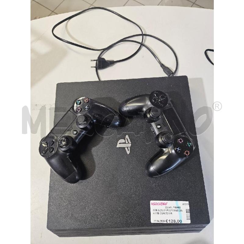 CONSOLLE PLAYSTATION 4 1TB CUH 7216B + 2 CONTROLLER + ALIMENT. | Mercatino dell'Usato Modena 1