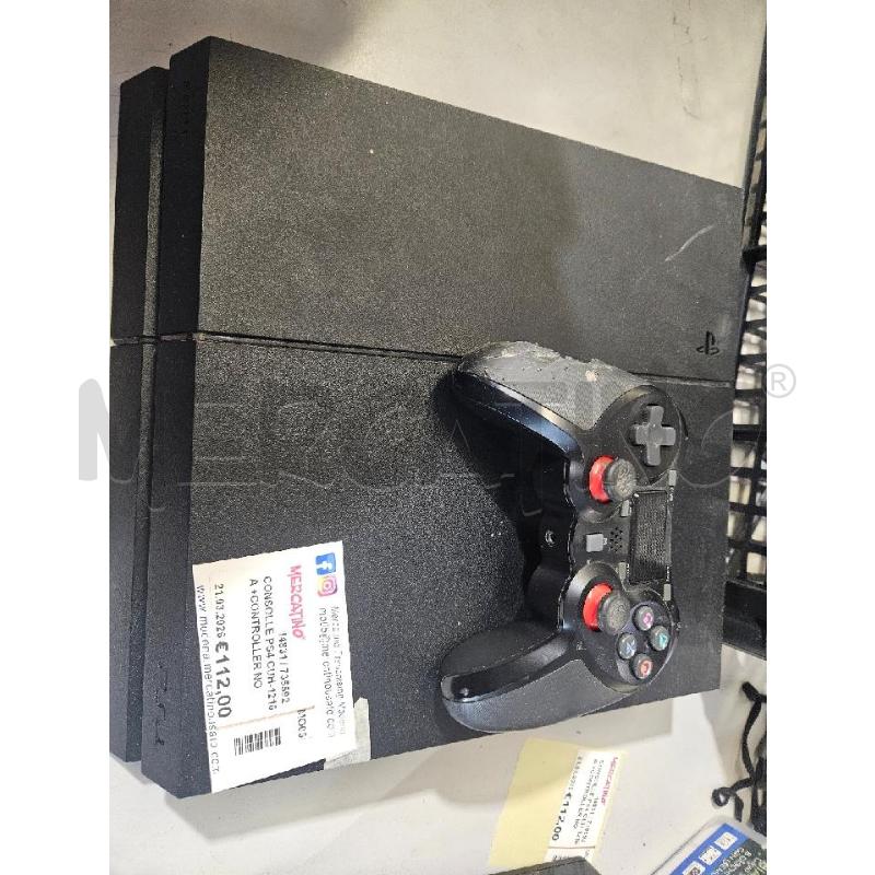 CONSOLLE PS4 CUH-1216A +CONTROLLER NON ORIGINALE | Mercatino dell'Usato Modena 3