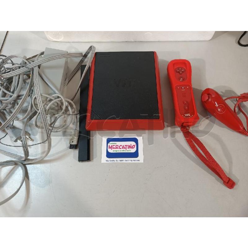 CONSOLLE WII MINI RVL-20 ROSSA | Mercatino dell'Usato Modena 1
