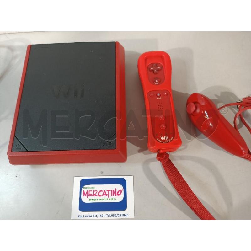 CONSOLLE WII MINI RVL-20 ROSSA | Mercatino dell'Usato Modena 2