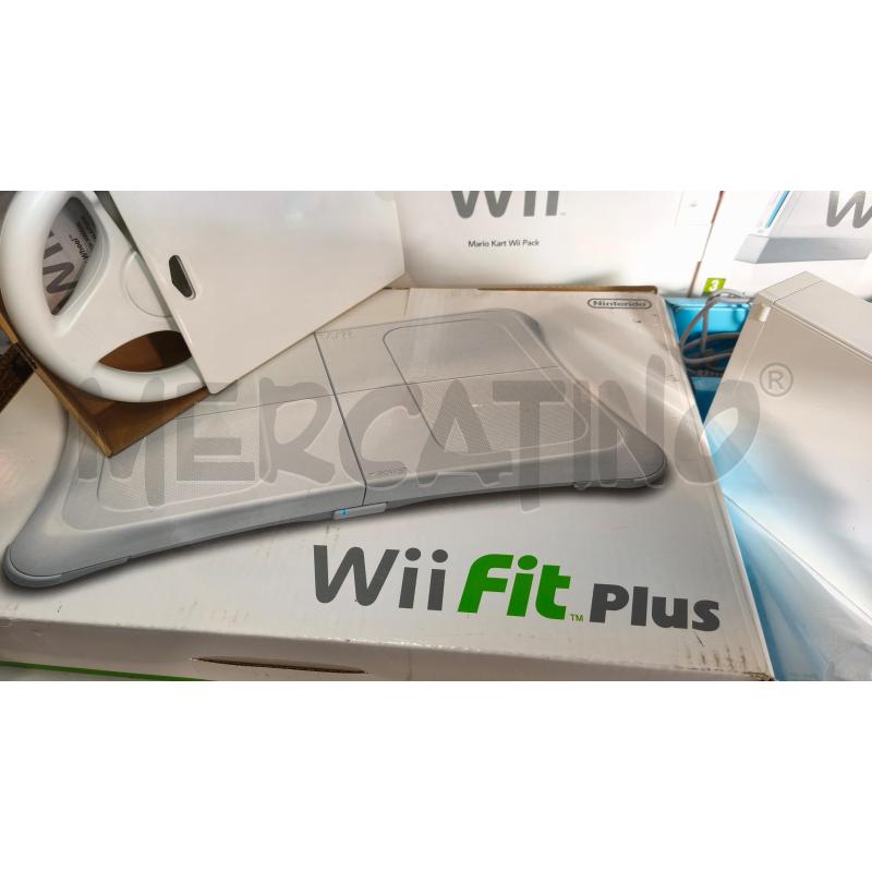 CONSOLLE WII +BALANCE BORD +2 CONTROLLER + VOLANTE +WIISPORTS | Mercatino dell'Usato Modena 4