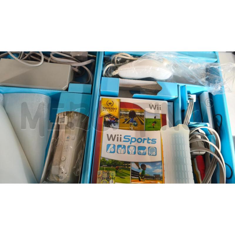 CONSOLLE WII +BALANCE BORD +2 CONTROLLER + VOLANTE +WIISPORTS | Mercatino dell'Usato Modena 5