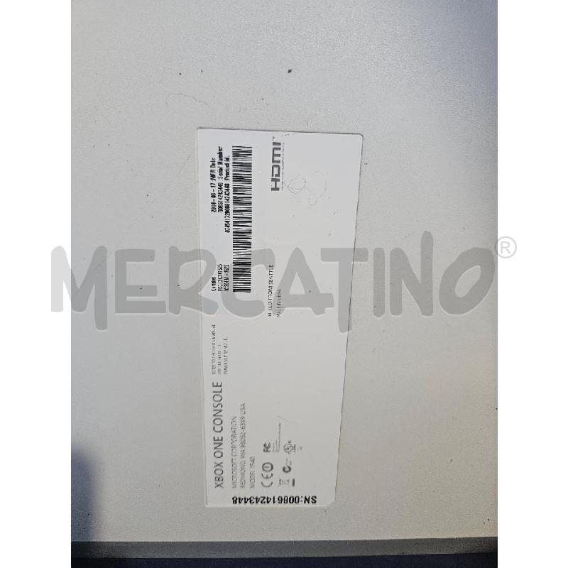 CONSOLLE XBOX ONE 1540 +2 CONTROLLER BIANCA | Mercatino dell'Usato Modena 3