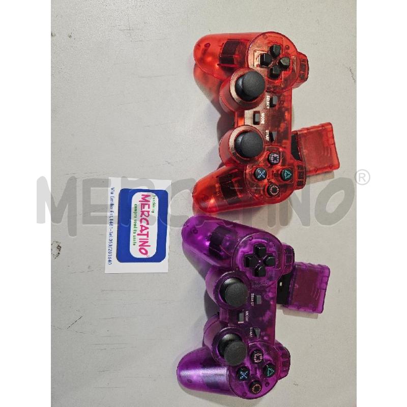 CONTROLLER 2PZ PS2 WIRELESS CON CHIAVETTE | Mercatino dell'Usato Modena 1