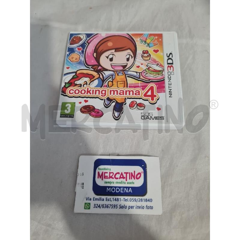 COOKING MAMA 4 - NINTENDO 3DS VIDEO GIOCO  | Mercatino dell'Usato Modena 1
