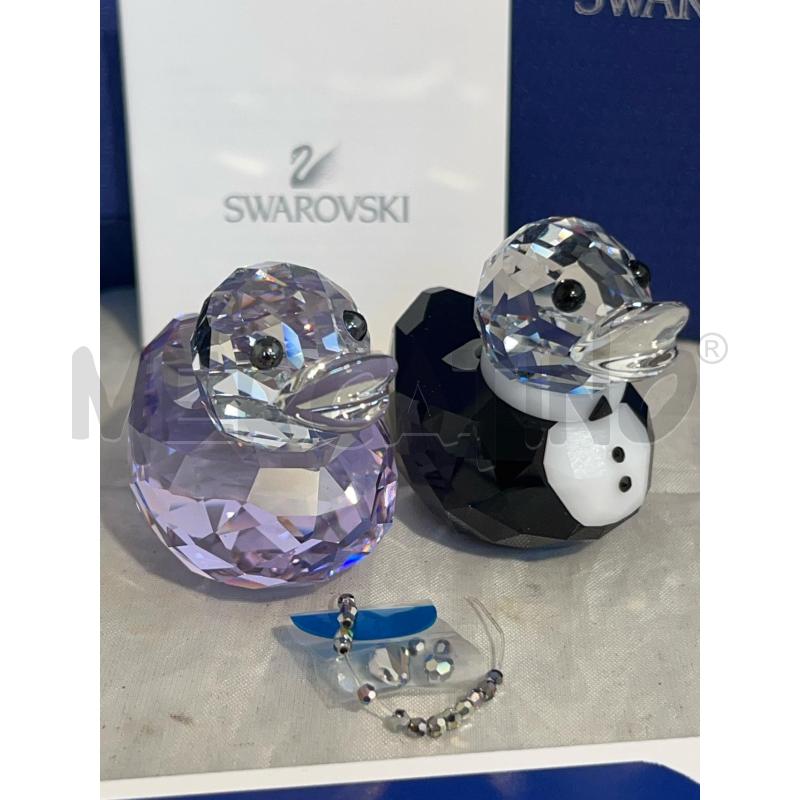 COPPIA PAPERA LUI LEI SWAROVSKI CON SCATOLA | Mercatino dell'Usato Modena 1