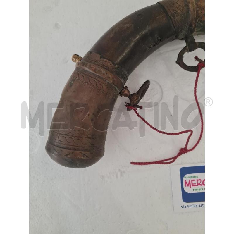CORNO PORTA POLVERE SPARO MET. | Mercatino dell'Usato Modena 2