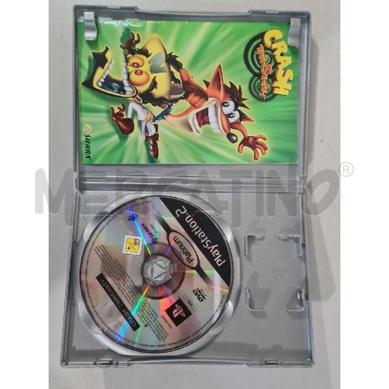 CRASH TWIN SANITY PLATINUM - PS2 VIDEO GIOCO  | Mercatino dell'Usato Modena 2