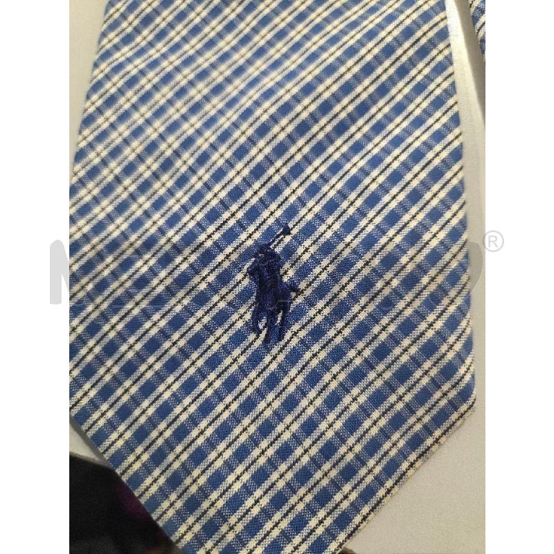 CRAVATTA QUADRETTO AZZURRO  | Mercatino dell'Usato Modena 2