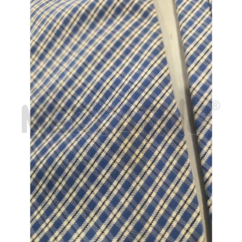 CRAVATTA QUADRETTO AZZURRO  | Mercatino dell'Usato Modena 3