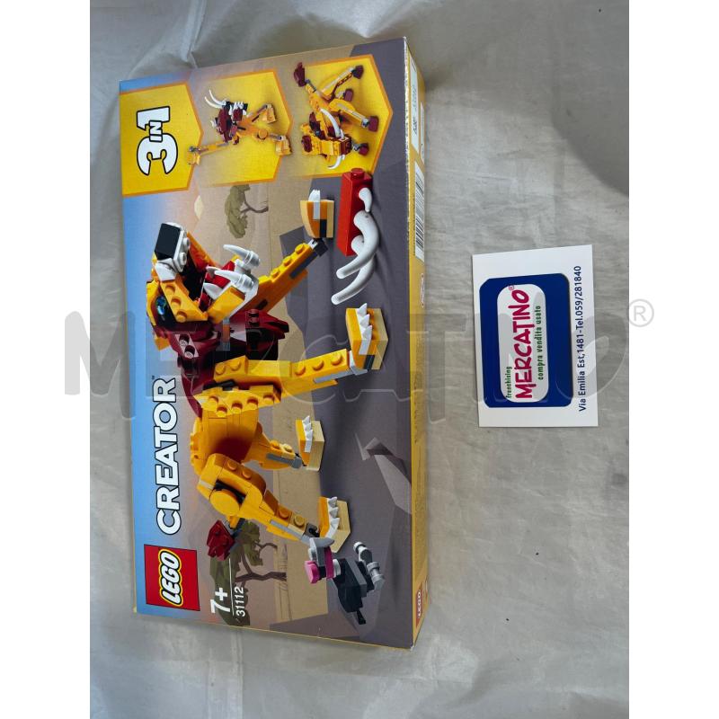 CREATOR LEGO 3IN1 31112 NON VERIFICATO VENDUTO COME INCOMPLETO | Mercatino dell'Usato Modena 1