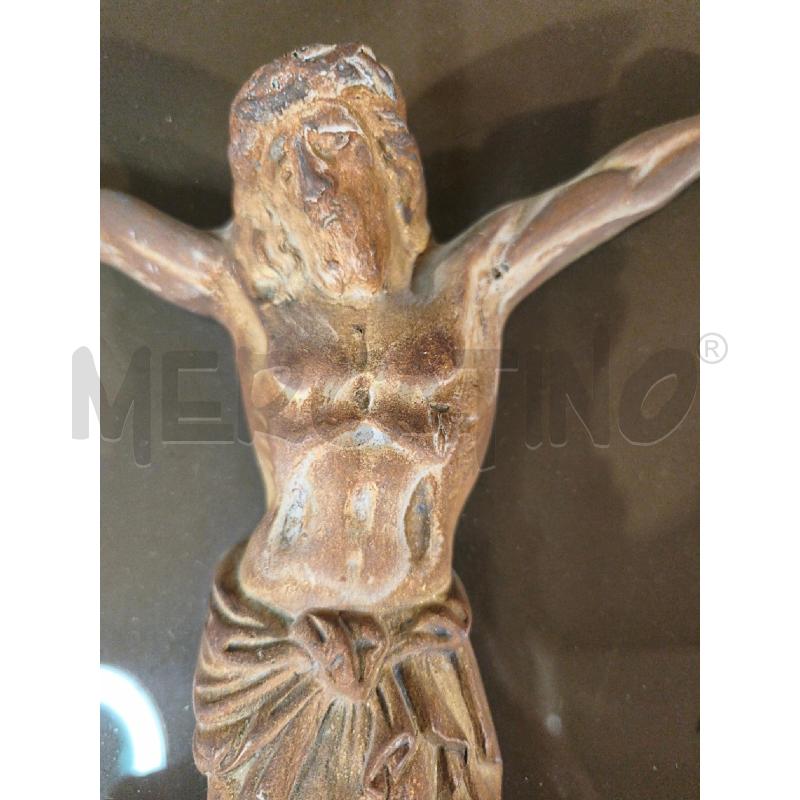 CRISTO MET. SU VETRO 50X35CM | Mercatino dell'Usato Modena 3