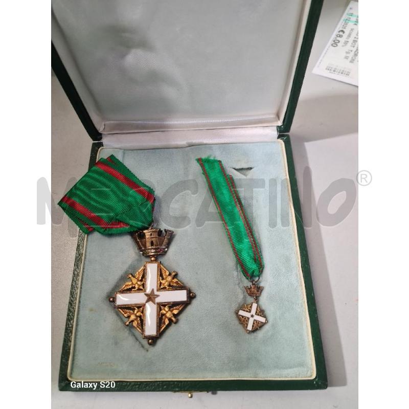 CROCE CAVALIERE + MIGNON ORDINE AL MERITO DELLA REPUBBLICA | Mercatino dell'Usato Modena 2