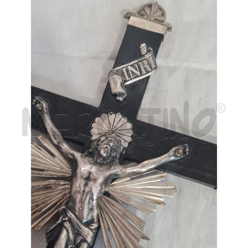 CROCIFISSO ANTICO 30X14CM ### IN FUSIONE A CERA PERSA INCOMPLETO | Mercatino dell'Usato Modena 4
