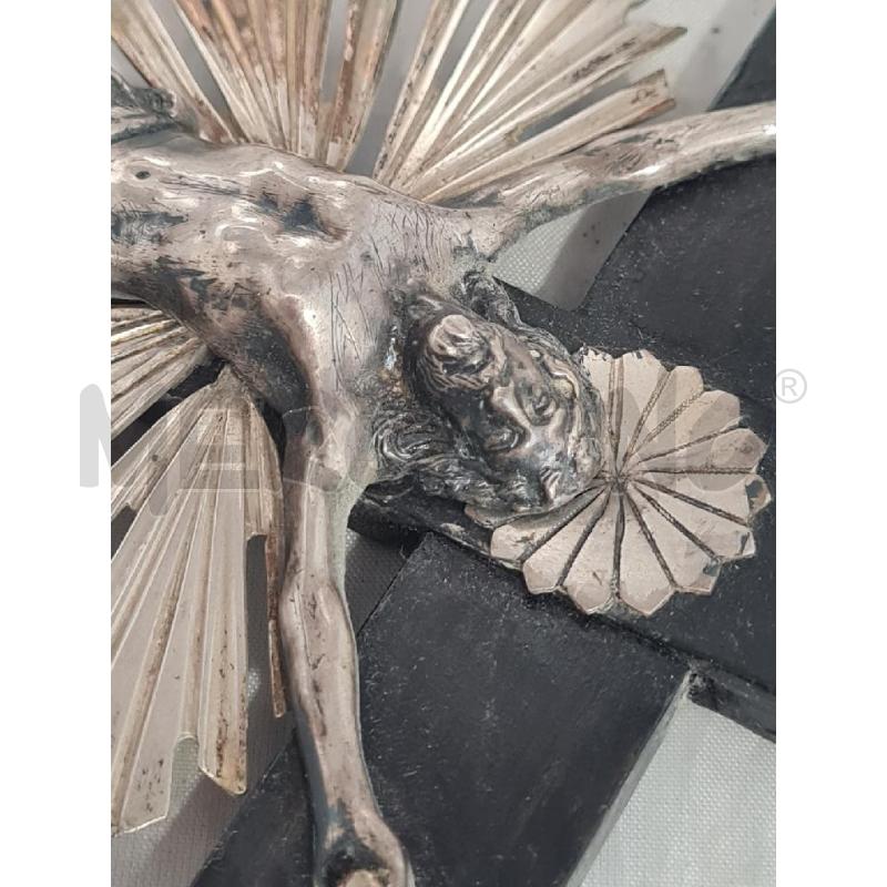 CROCIFISSO ANTICO 30X14CM ### IN FUSIONE A CERA PERSA INCOMPLETO | Mercatino dell'Usato Modena 5