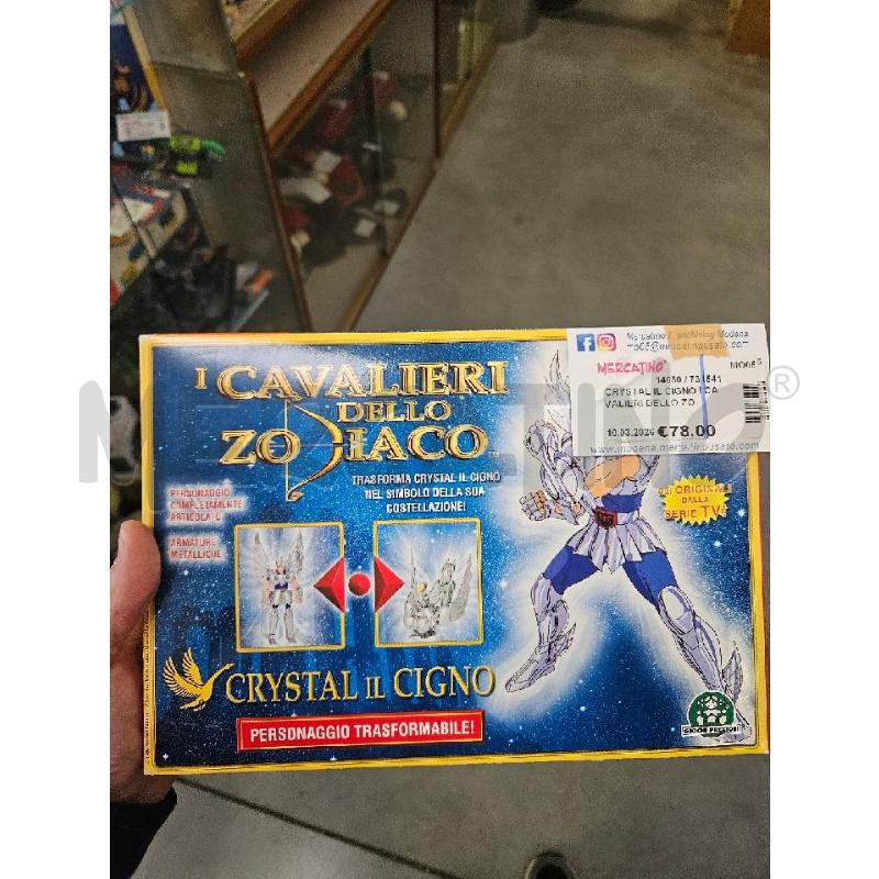 CRYSTAL IL CIGNO I CAVALIERI DELLO ZODIACO GIOCHI PREZIOSI  | Mercatino dell'Usato Modena 1