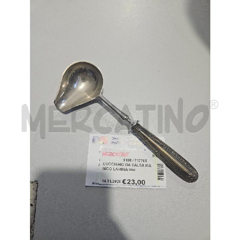 CUCCHIAIO DA SALSA MANICO LAMINA ### | Mercatino dell'Usato Modena 1