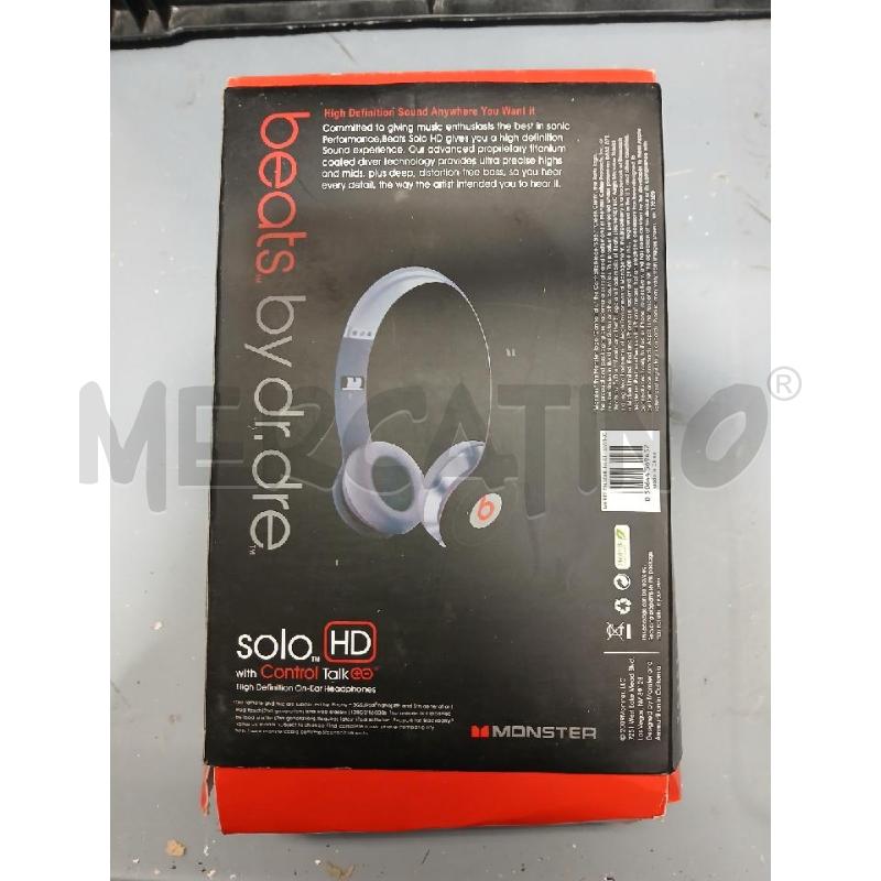 CUFFIE BEATS BY DR DREE SOLO HD MONSTER | Mercatino dell'Usato Modena 2